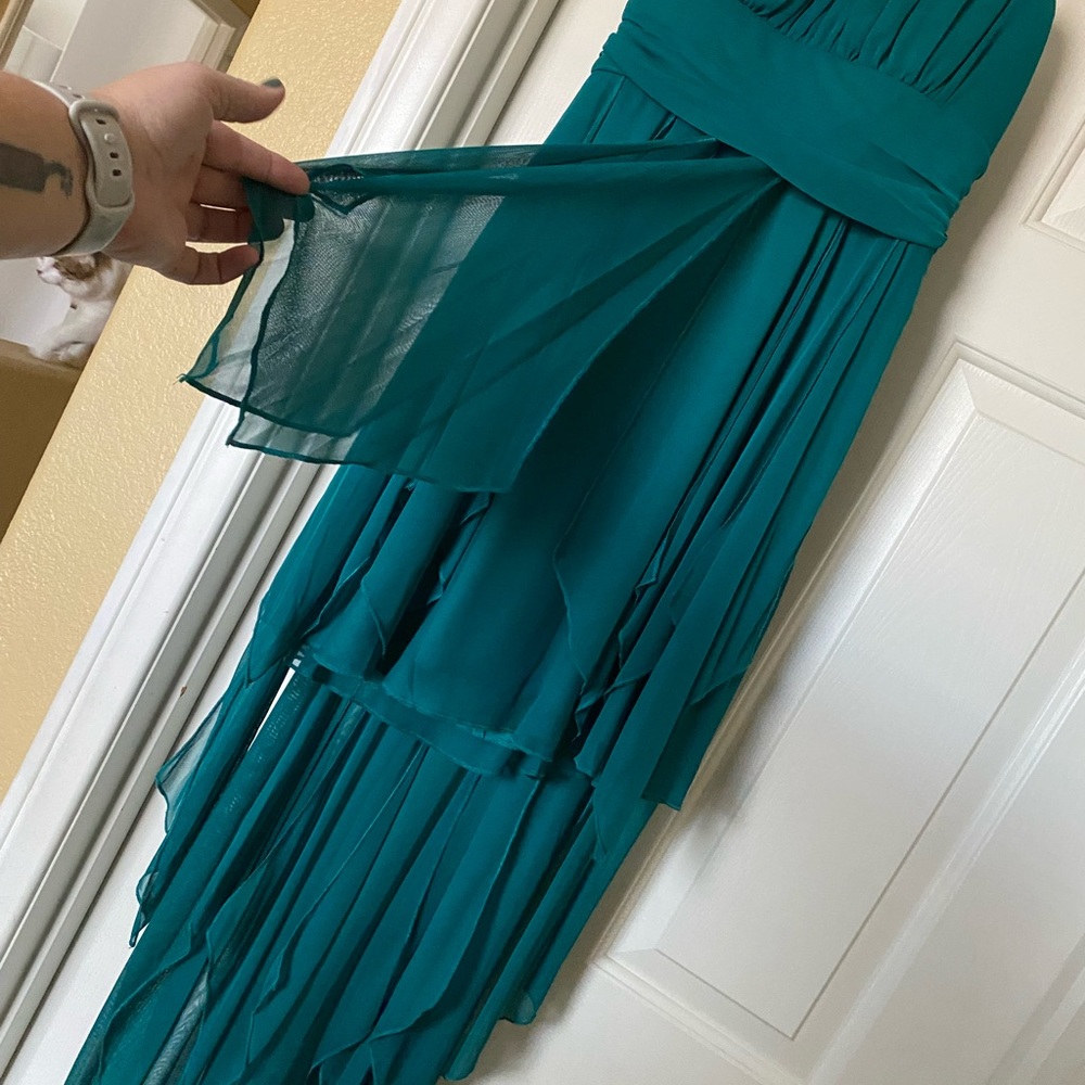 👏👏Ruby Rox medium green flowy dress - Picture 3 of 4